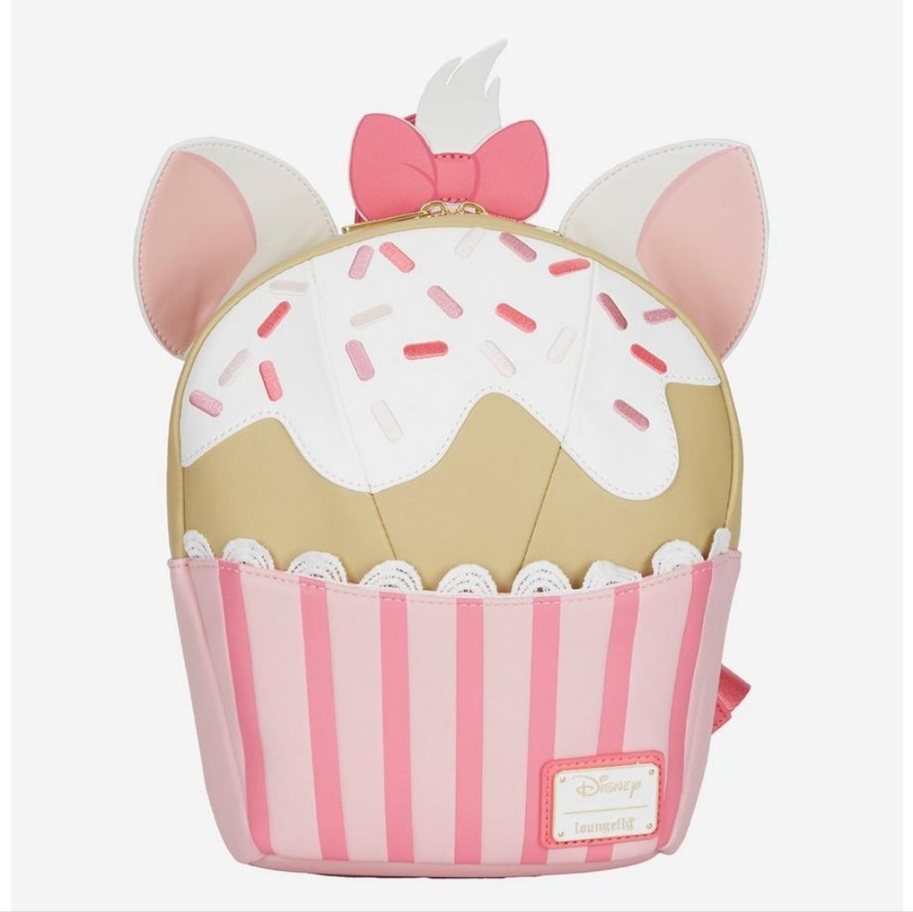 NWT Loungefly Disney The Aristocats Marie Cupcake Mini Backpack